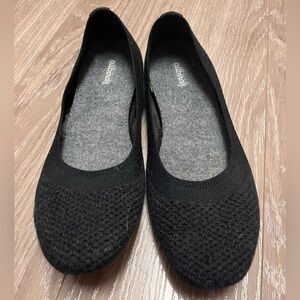 Allbirds Women’s Tree Breezers Flats. Size 9. Black.